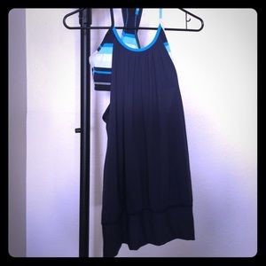 Lulu moon athletic shirt with built in sports bra