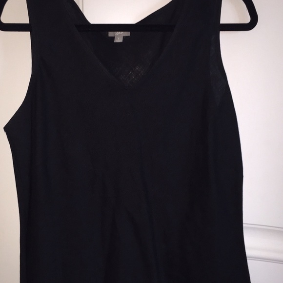 J.Jill beautiful 100% black linen pullover top