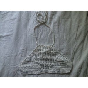 Crochet halter