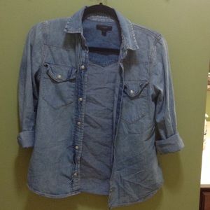 J Crew denim shirt