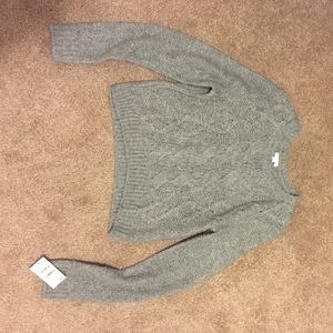 Nordstrom grey sweater never worn