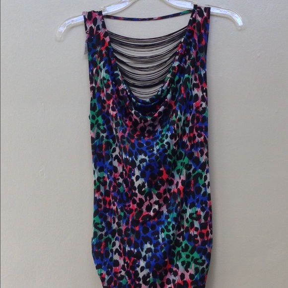 π5/$15 πHP! NWOT cheetah print tank - Picture 2 of 2