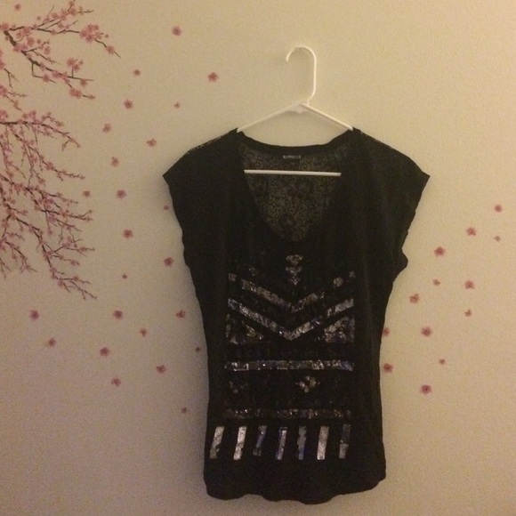 Express sequin top *price drop*