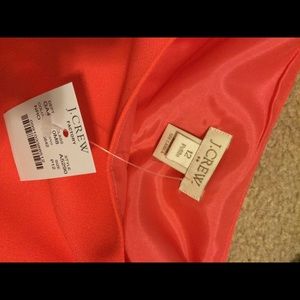 J. Crew orange dress