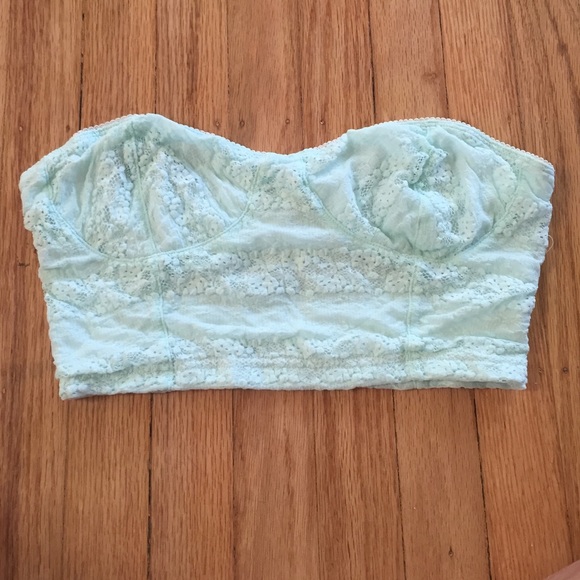 Mint Very Crop top