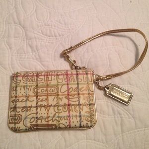 Coach wristlet