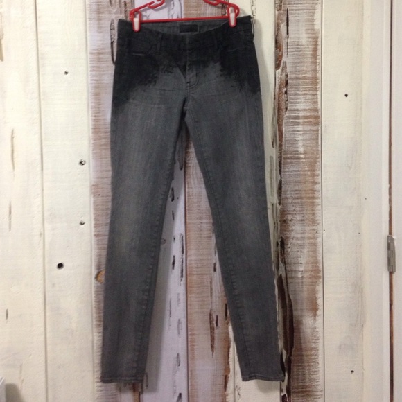 Grey and Black Skinny Jeans