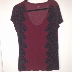 The loft lace t shirt