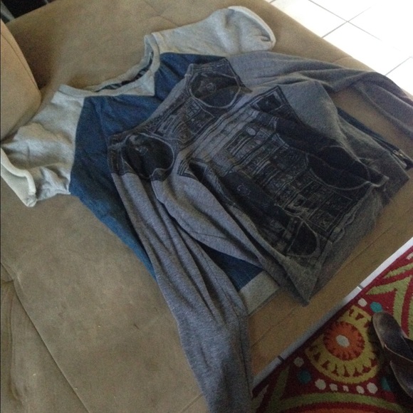 Two artsy shirts