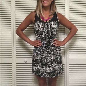 B&W Dress Forever 21
