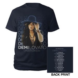 Demi Lovato Unbroken Tour shirt