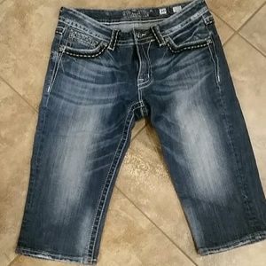 Miss me cropped jean