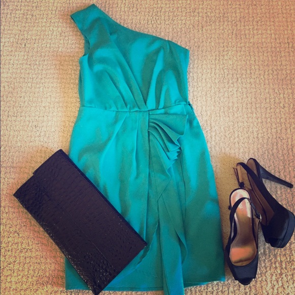 BNWT BCBGeneration teal cocktail dress
