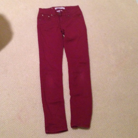 Burdundy Maroon Vigoss jeans
