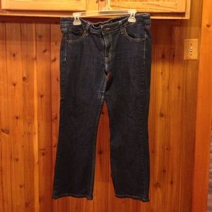 Levi's 518 super low jeans