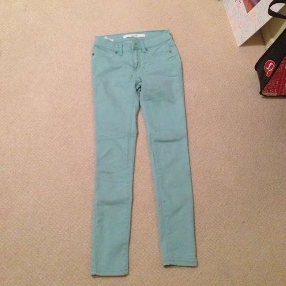Teal girls 10 jeans