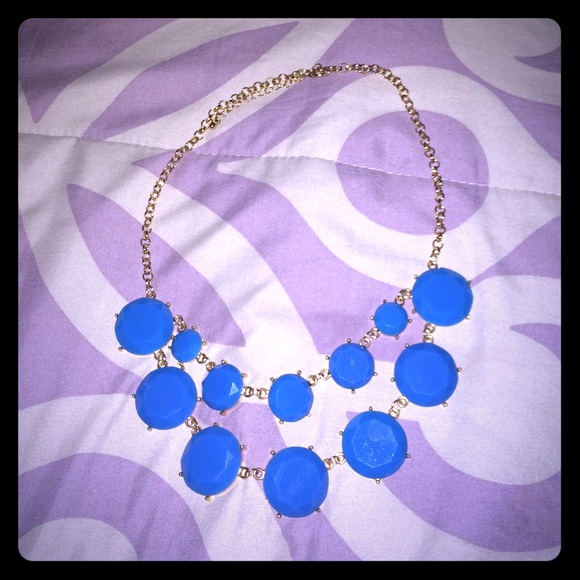 Blue necklace