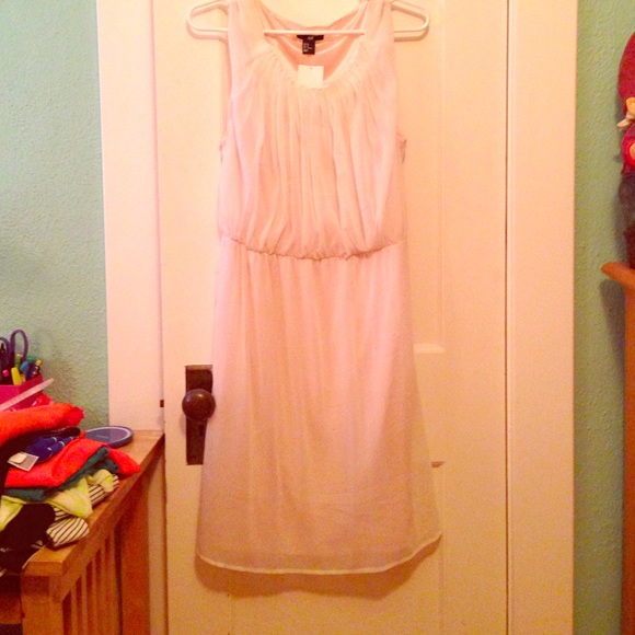 Light Pink Chiffon Dress