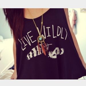 Live Wildly Tank