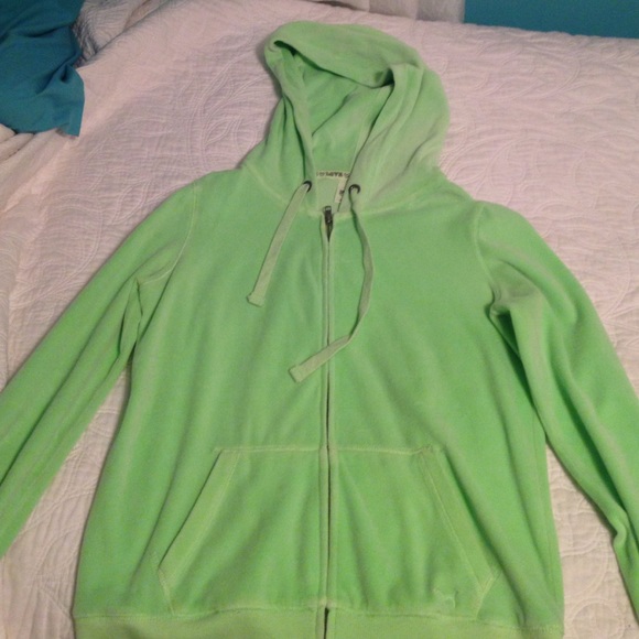 Lime green sweatshirt from Pink