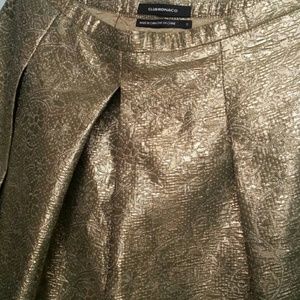 Club Monaco gold skirt