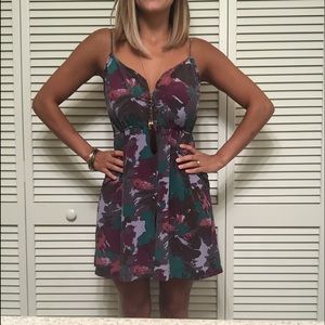 Button Up Front Ecote Dress