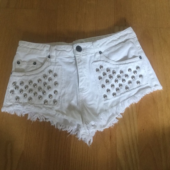 White shorts