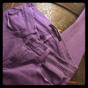 J Brand lilac denim jeans