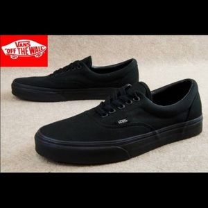 Authentic All Black Vans