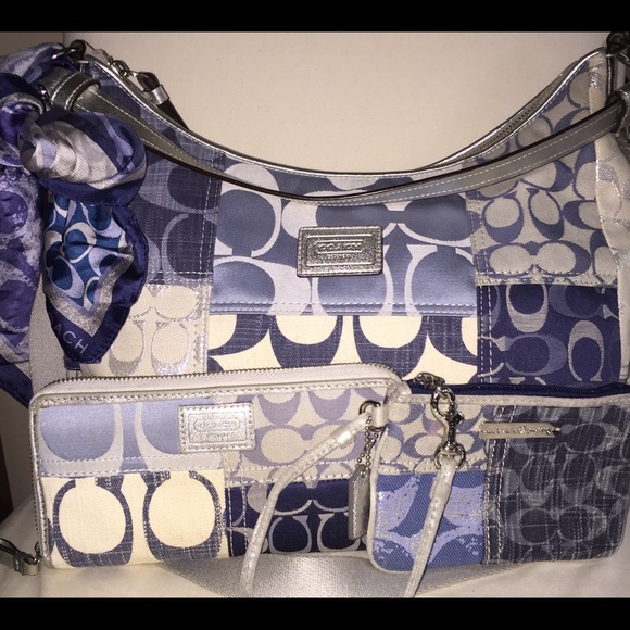 Coach 4 piece Denim set