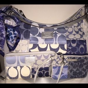 Coach 4 piece Denim set