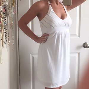 ☀️ VS White Sundress Sz M