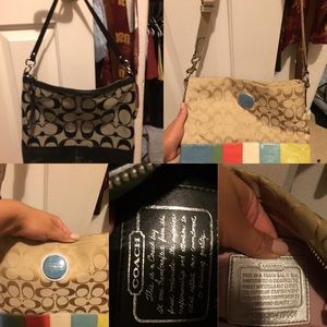 Two coach bags one price