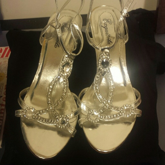 Silver shoes
