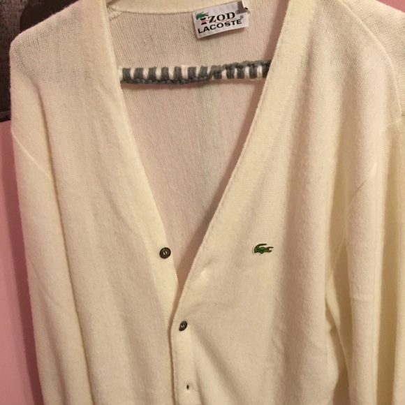 Izod Lacoste Comfy Button Up Sweater