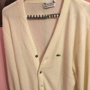Izod Lacoste Comfy Button Up Sweater