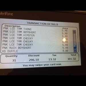 Vs pink private event today