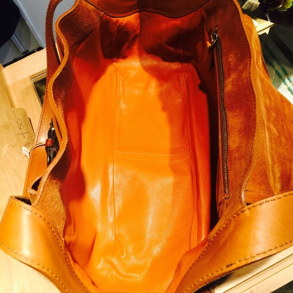 Prada Suede Hobo Handbag - Picture 3 of 8
