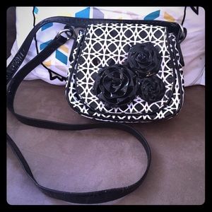 NWOT Vera Bradley Frill Crossbody in Night & Day