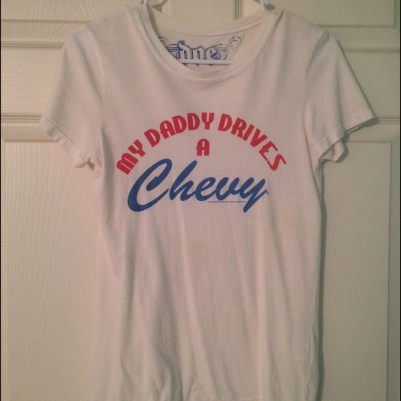 "My Daddy Drives a Chevy" tee