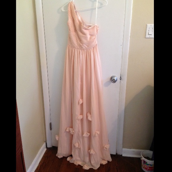 Summer wedding. bridesmaid blush dress. Never worn
