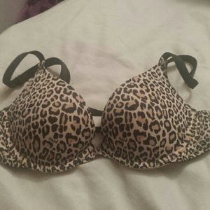 PINK cheetah bra