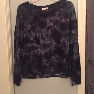 Navy Tye Dye Sweatshirt
