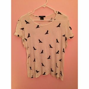 Bird printed shirt