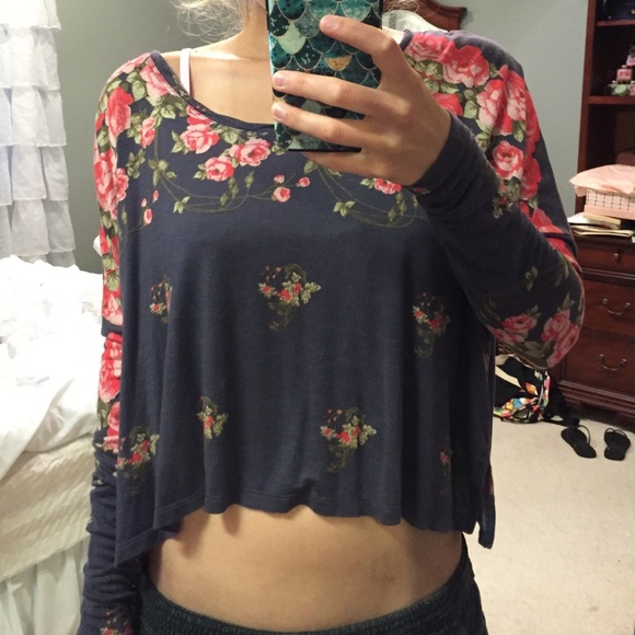 Free people floral top