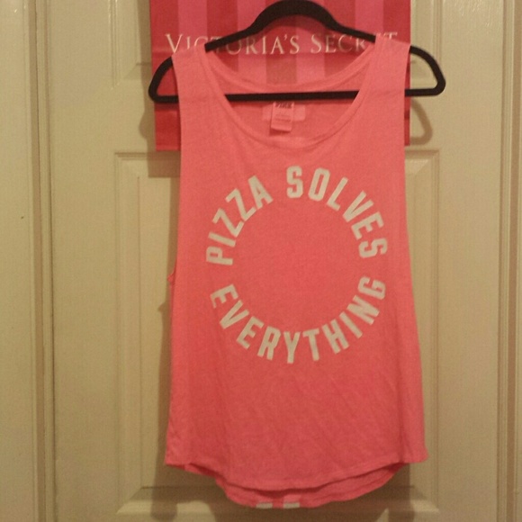 PINK Victoria's Secret Tops - ⚠FLASH SALE TODAY ONLY PINK Pizza Tank