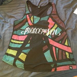 Pierce The Veil racer back tank