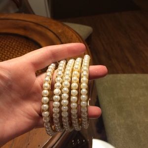 Pearl bracelets