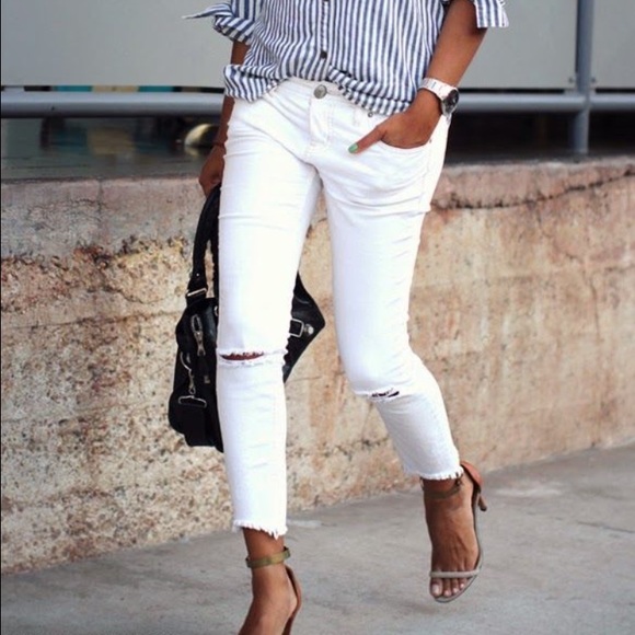 Gap white pants