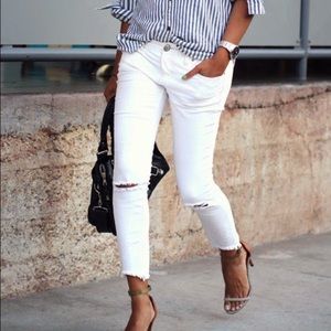 Gap white pants